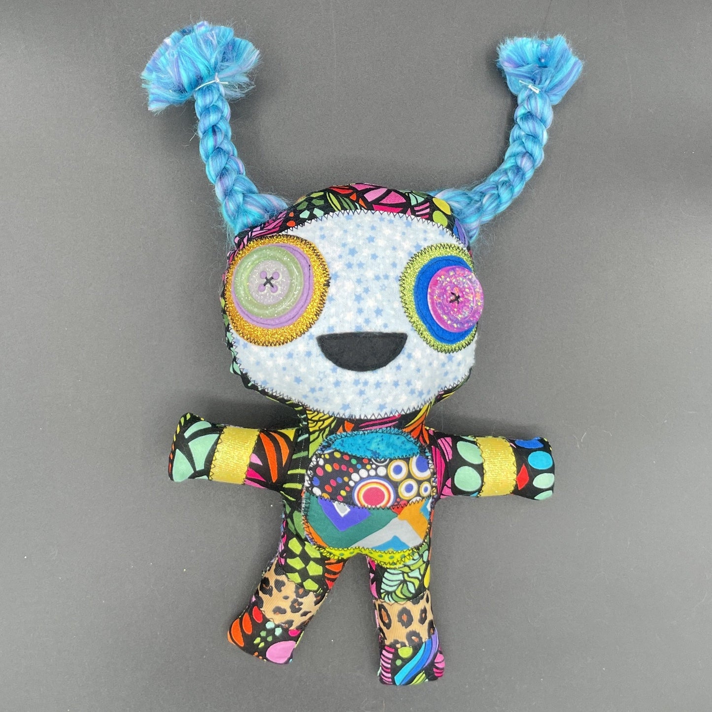 Marlowe - handmade monster doll