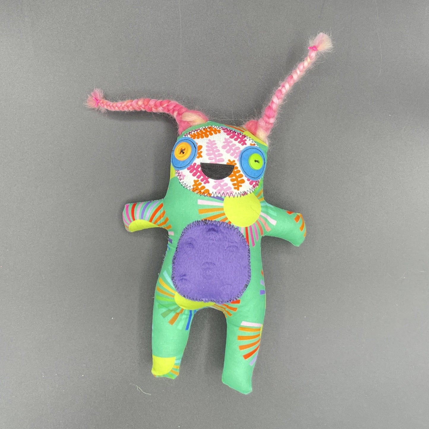 Jill - handmade monster doll