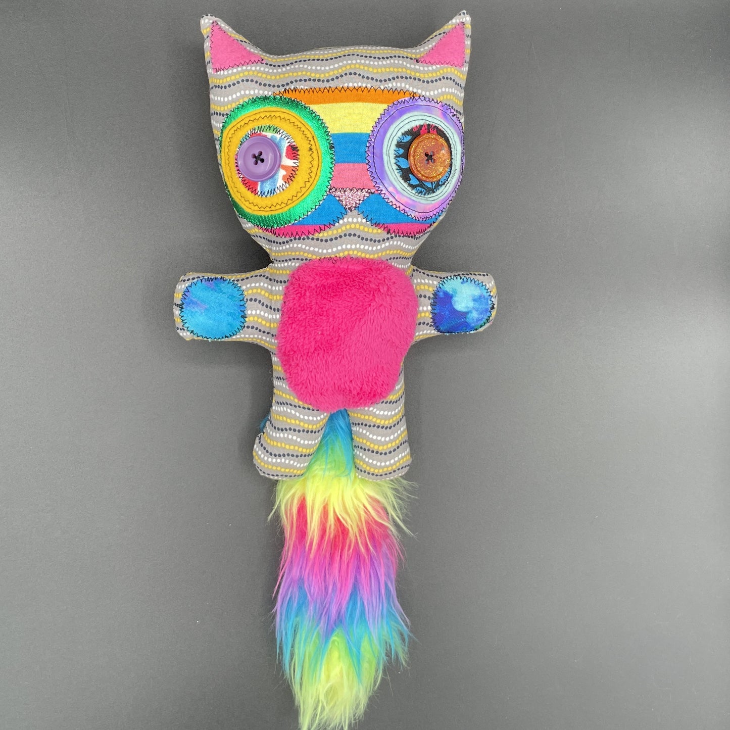 Sir Shadow Gentle - handmade Purrfectly Loveable cat doll