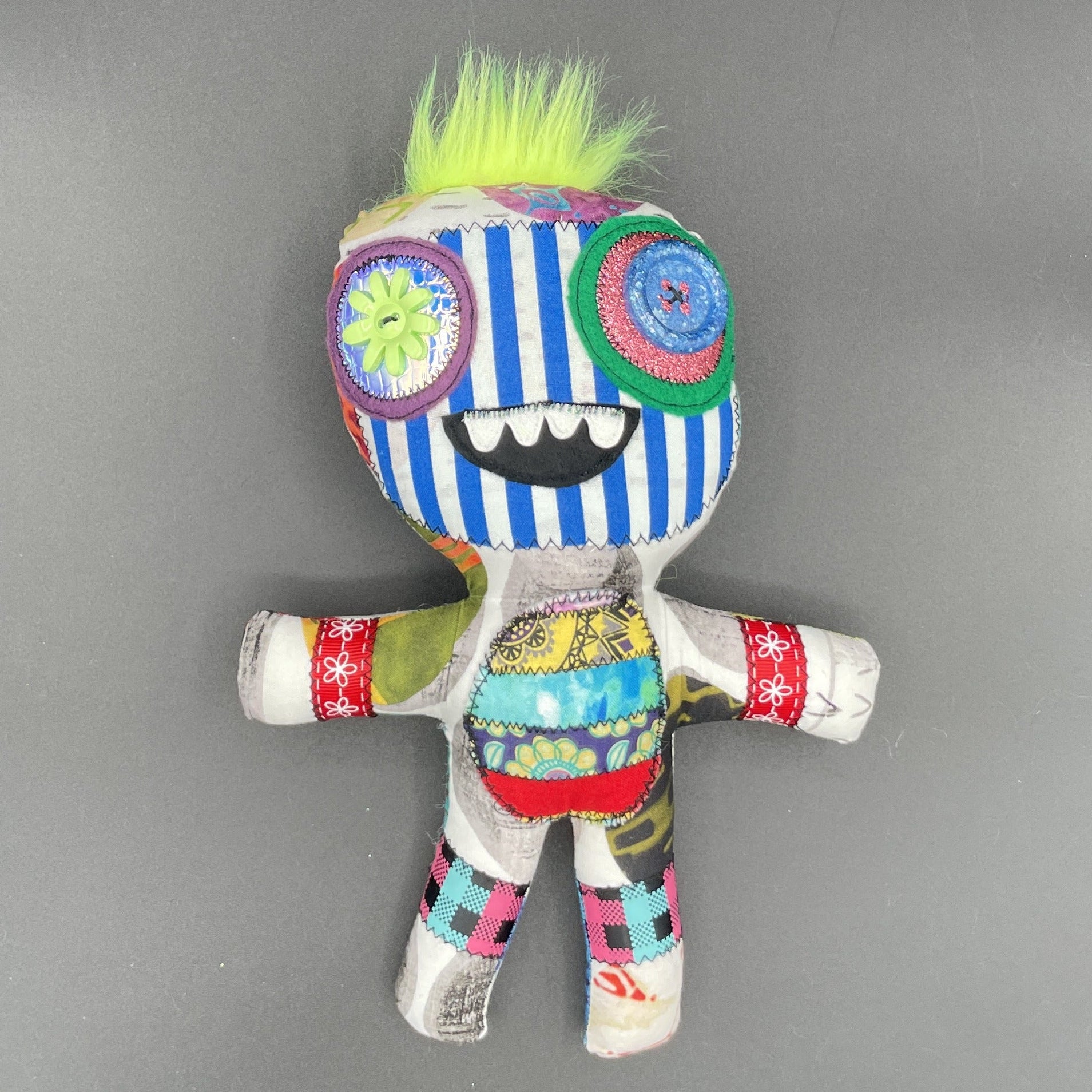 Andy - handmade monster doll