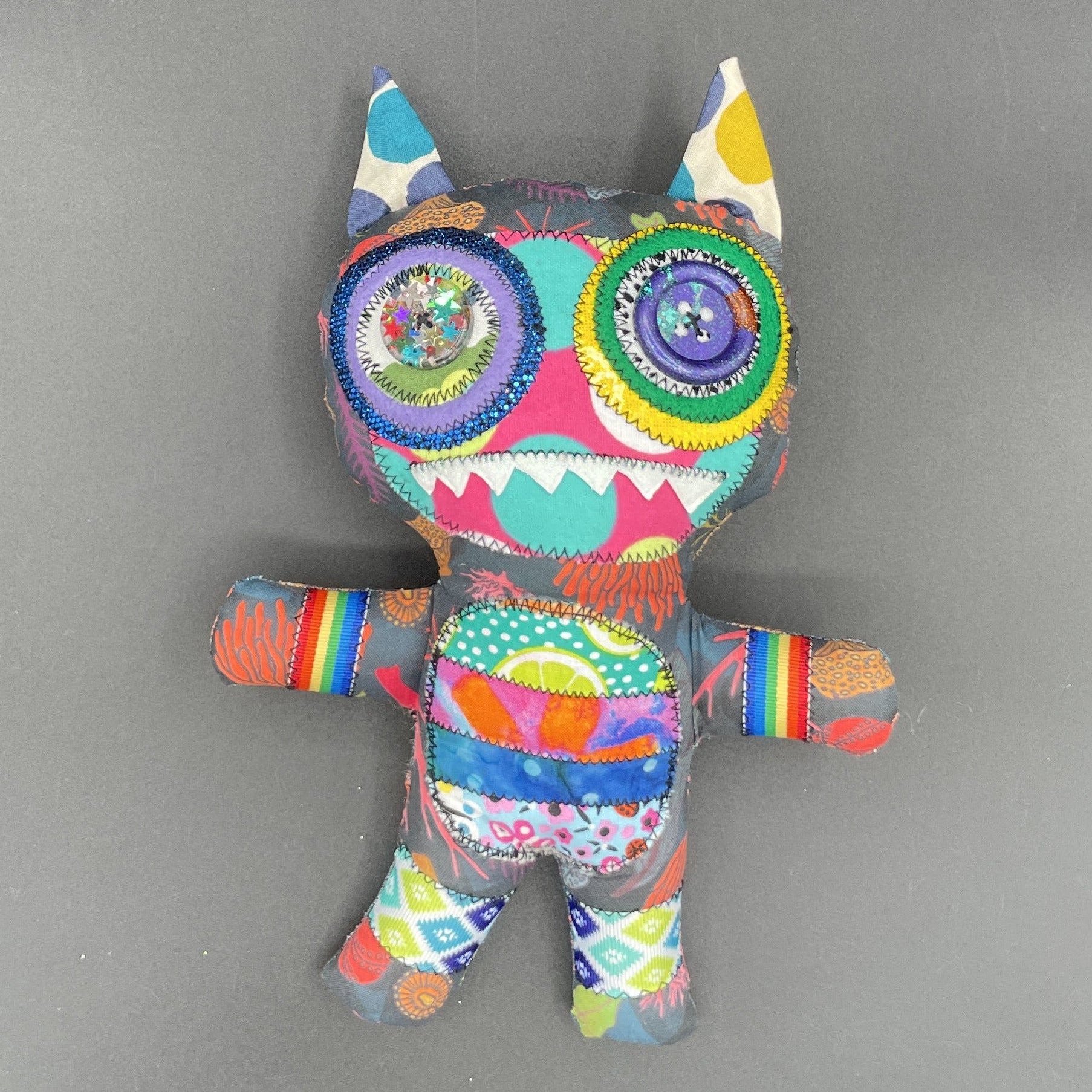 Caleb - handmade monster doll