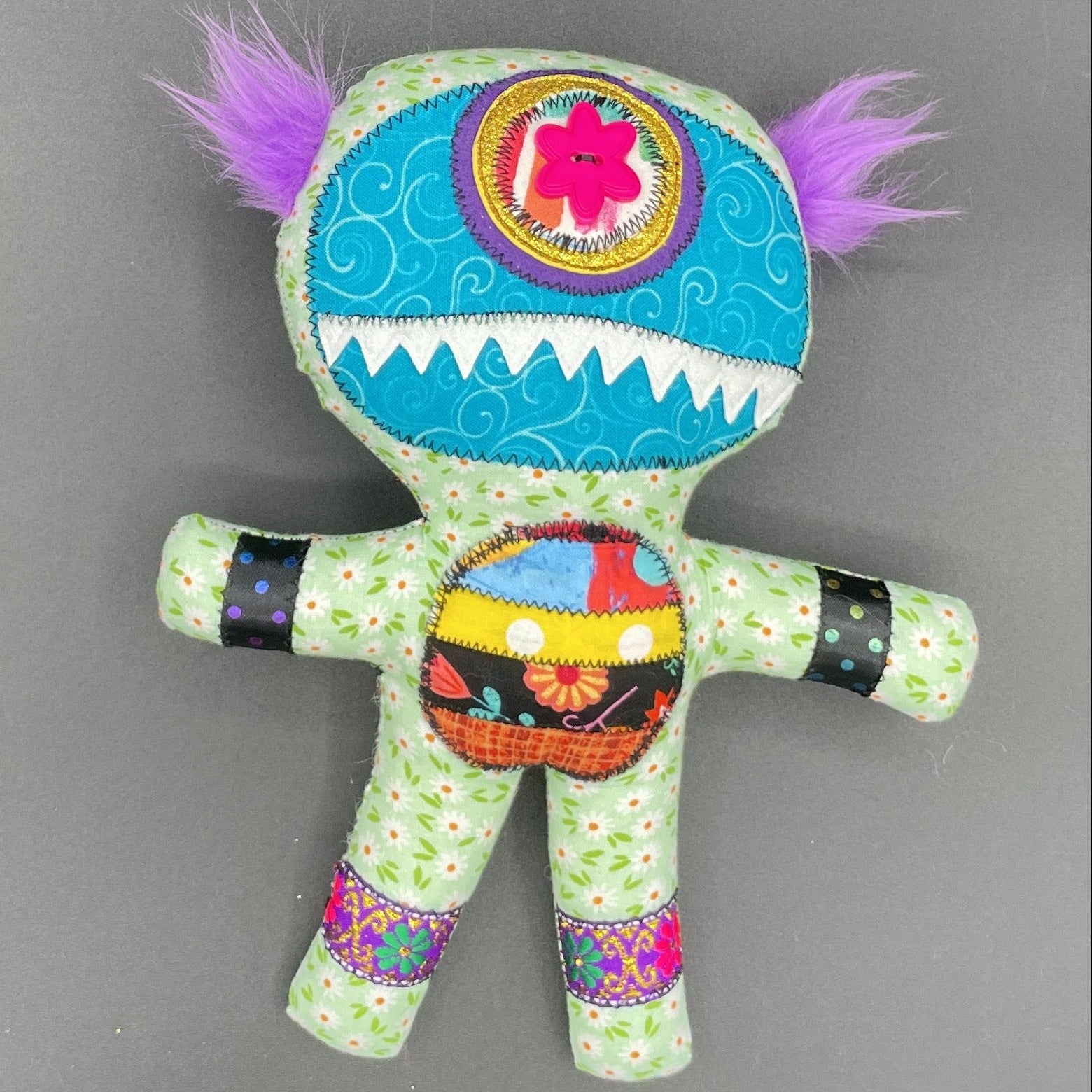 Duncan - handmade monster doll