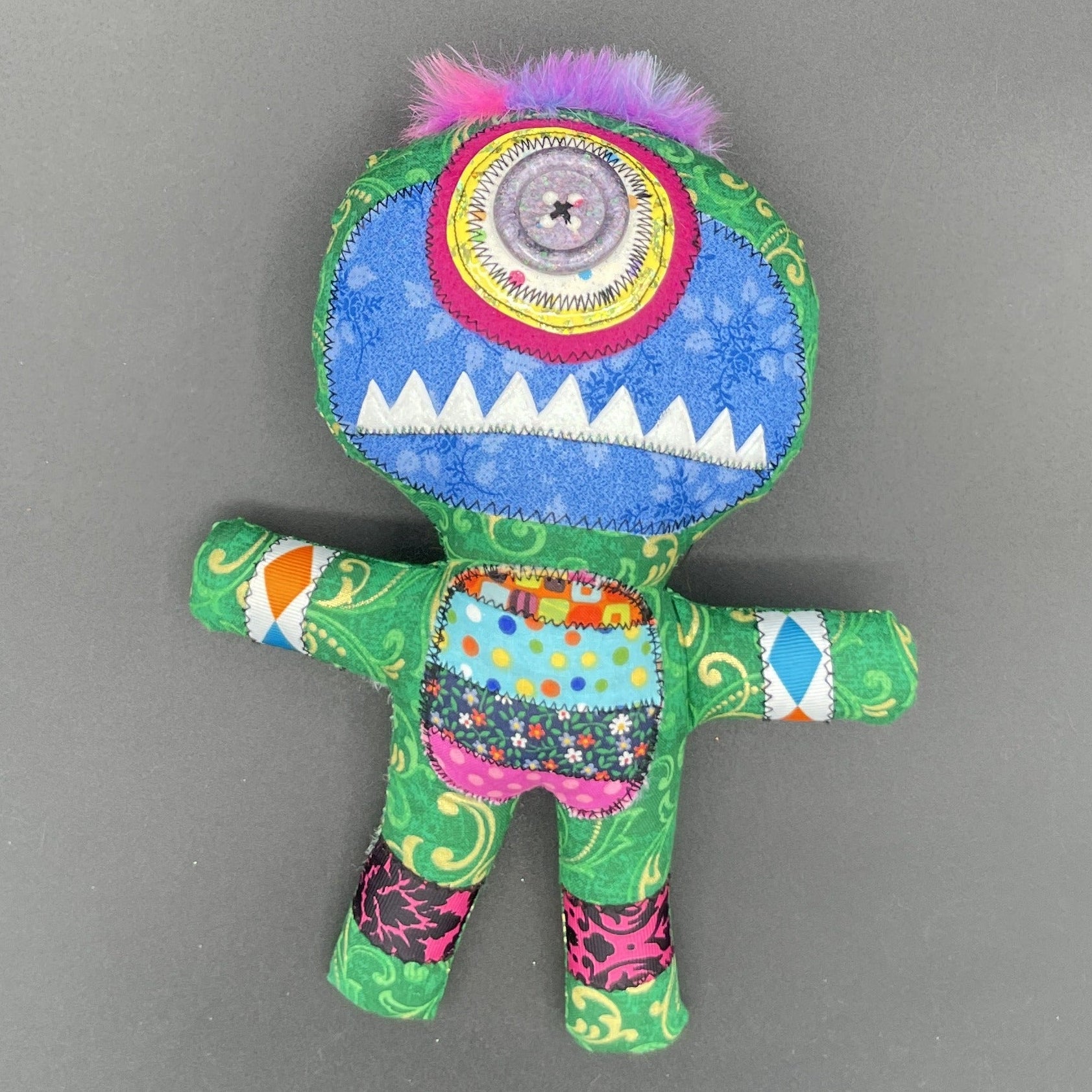 Elijah - handmade monster doll