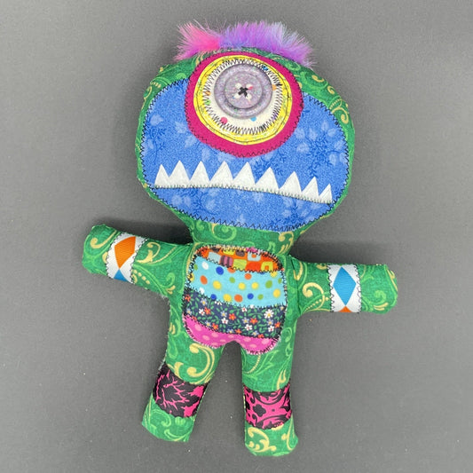 Elijah - handmade monster doll