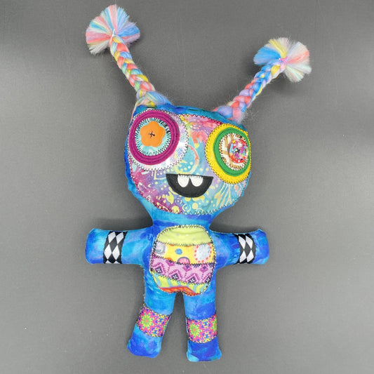 Emmie - handmade monster doll