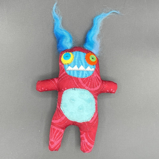 Hilary - handmade monster doll
