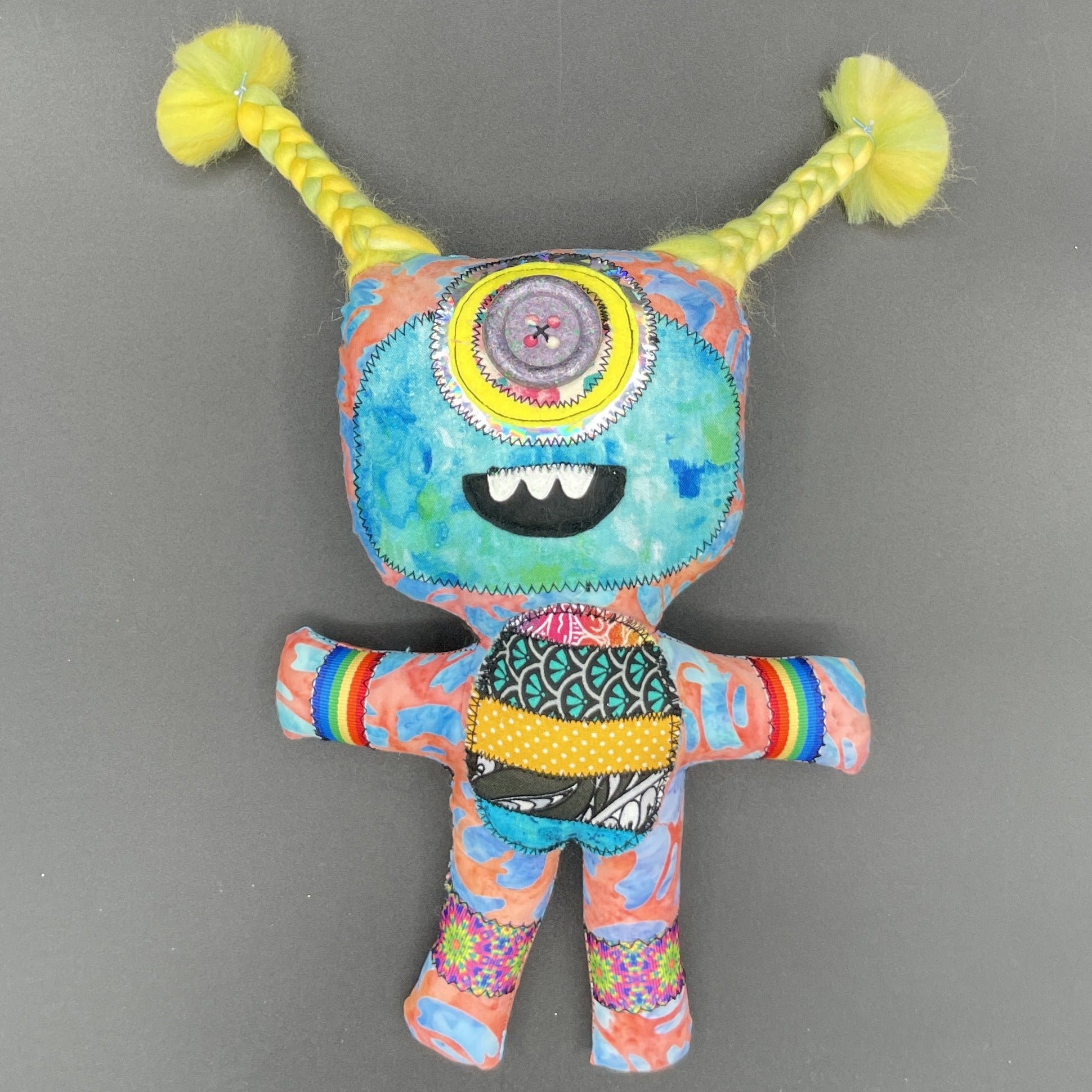 Hildy - handmade monster doll 