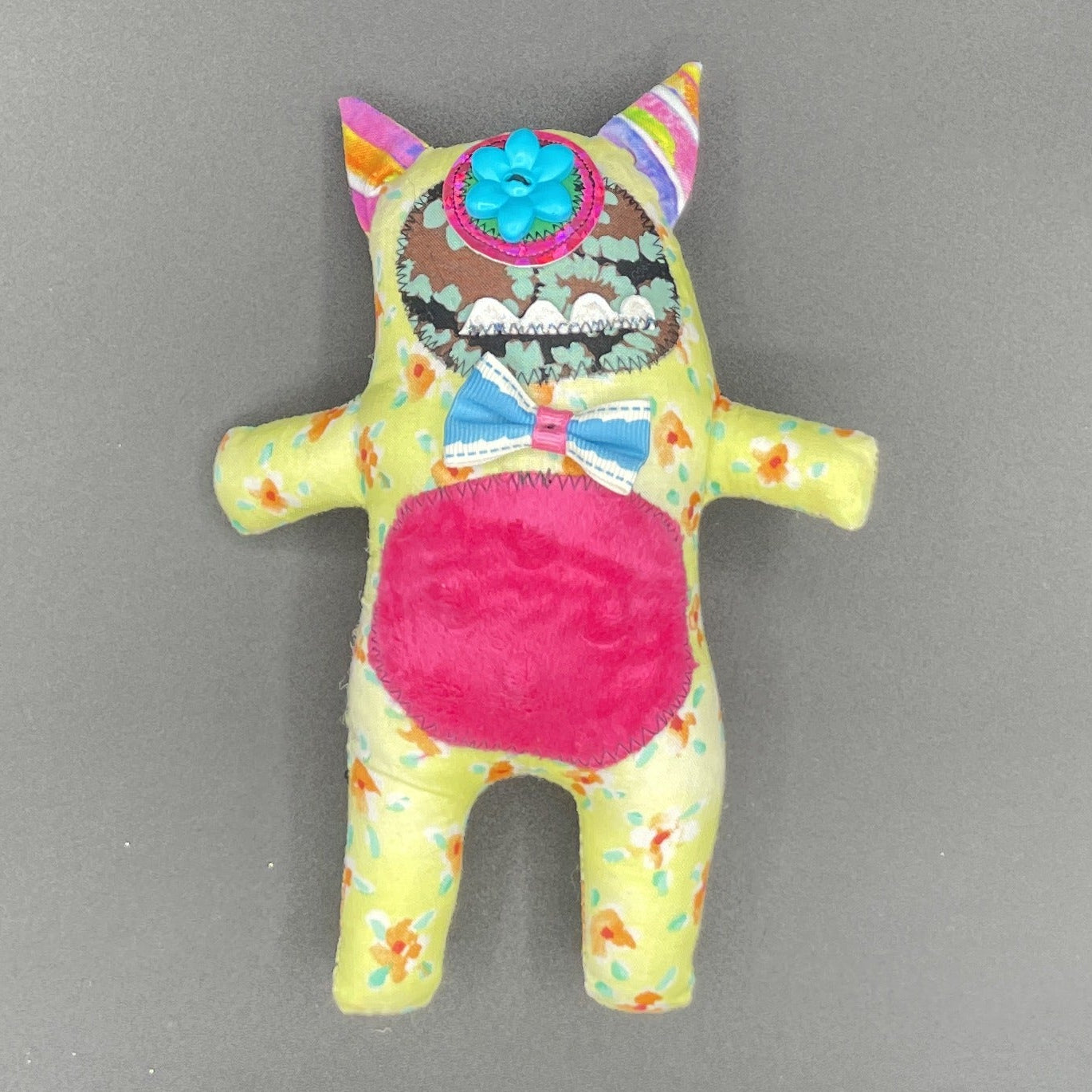 Kevin - handmade monster doll