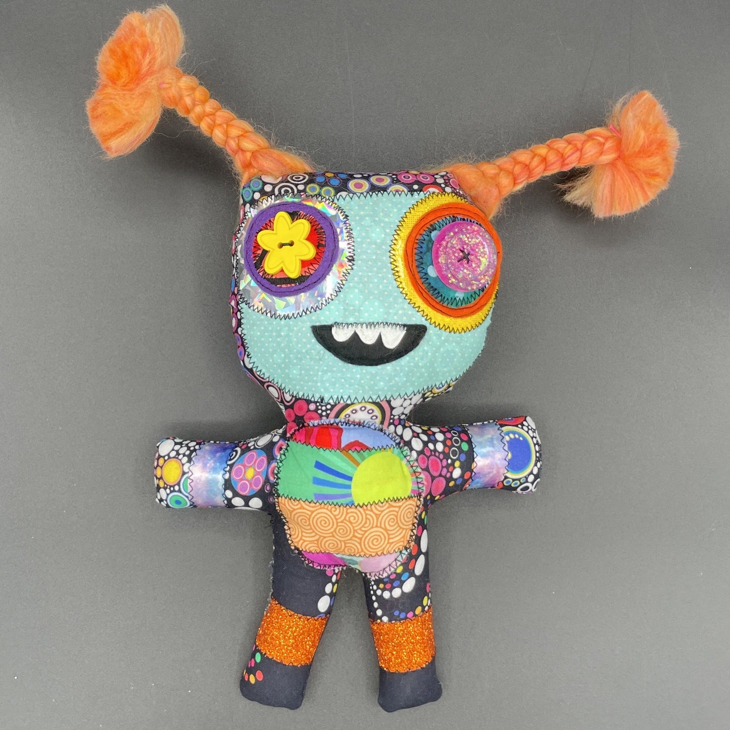 Megan - handmade monster doll