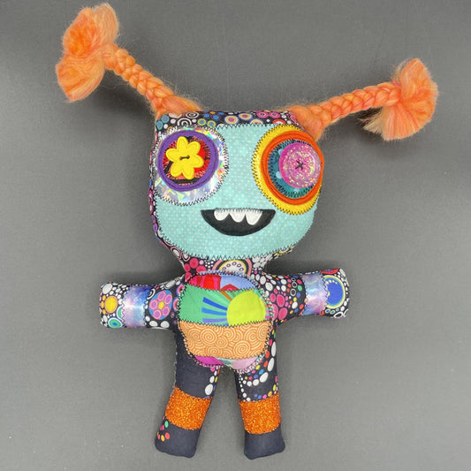 Megan - handmade monster doll