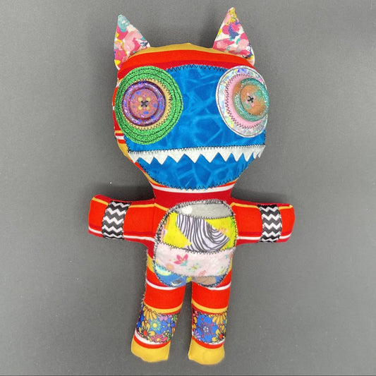 Randall - handmade monster doll