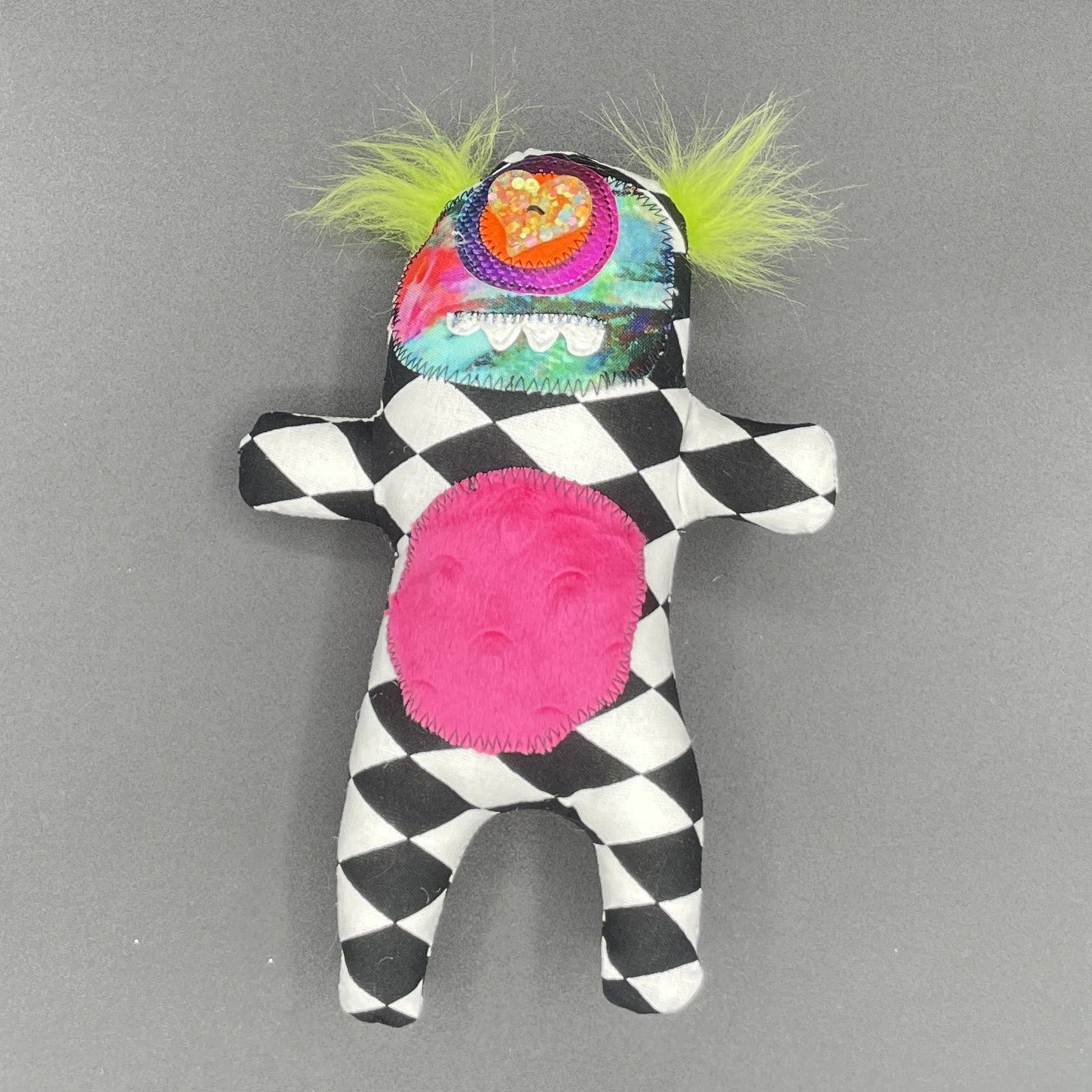 Sebastian - handmade monster doll