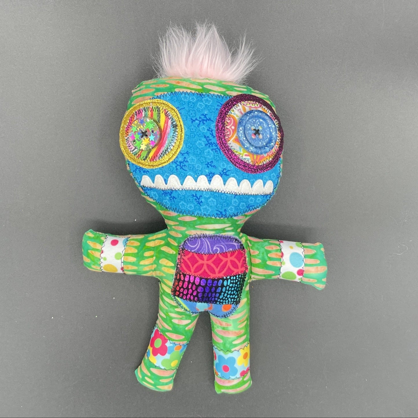 Scott - handmade monster doll
