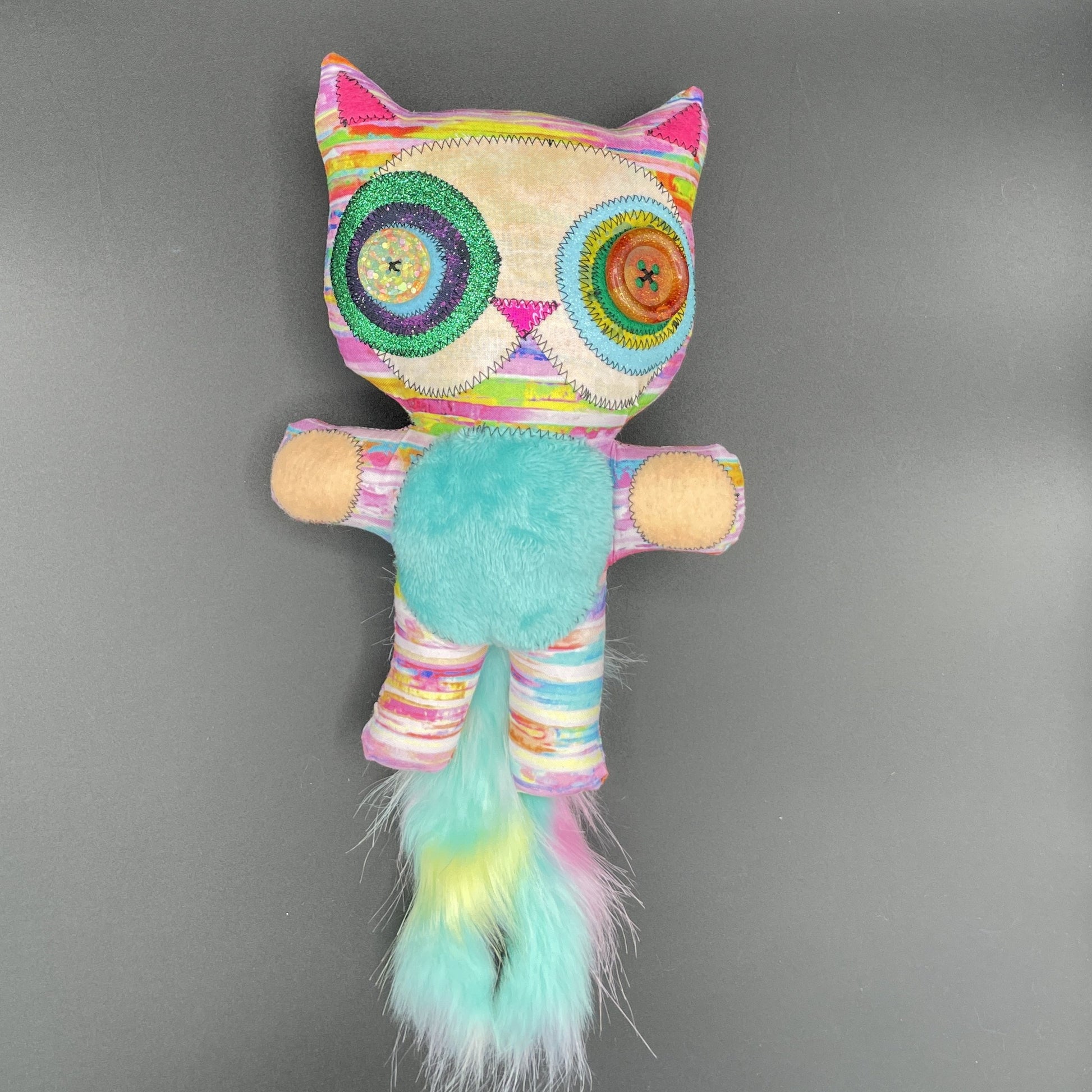 King Muffin Scruff - handmade Purrfectly Loveable cat doll