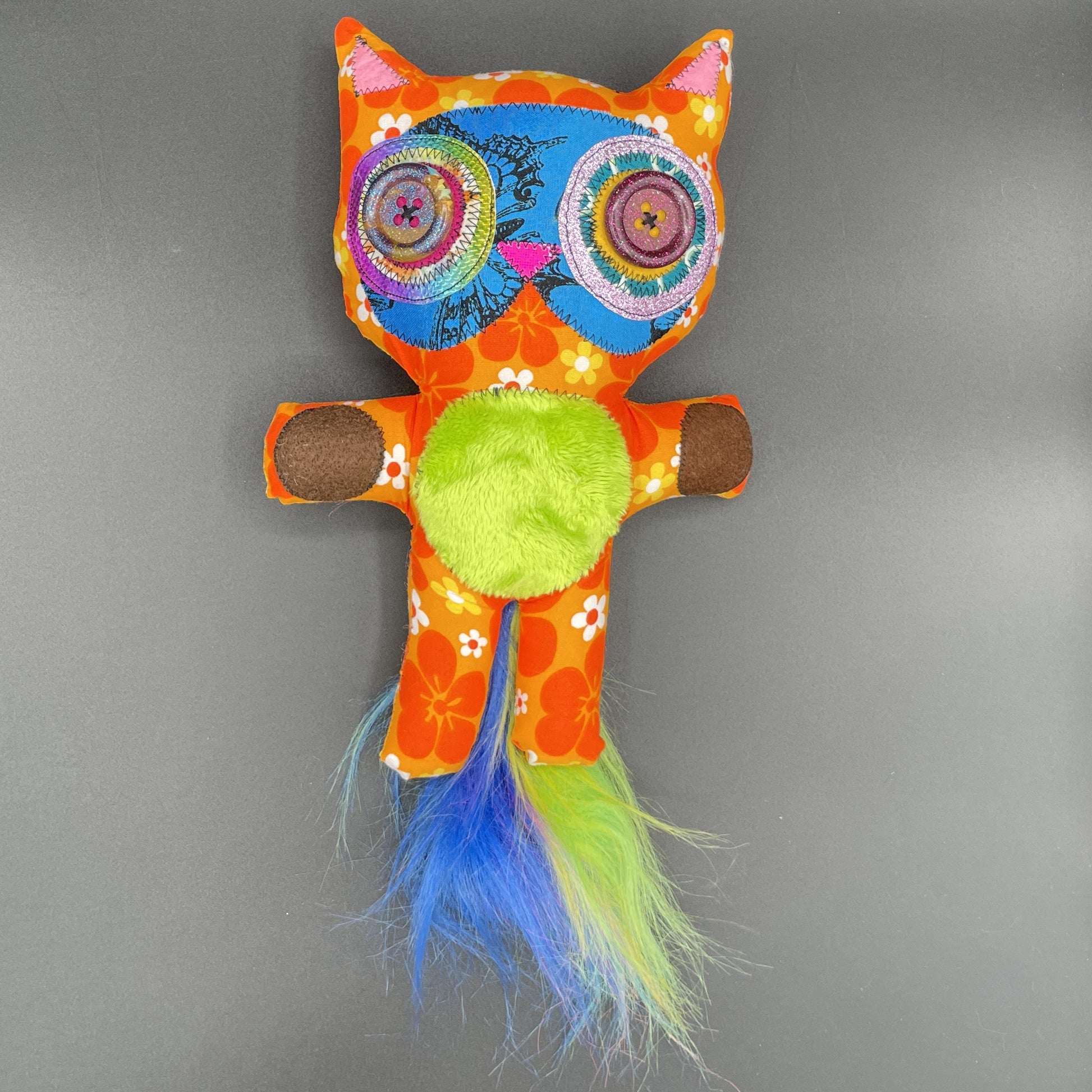 Lord Remington Racer - handmade Purrfectly Loveable cat doll