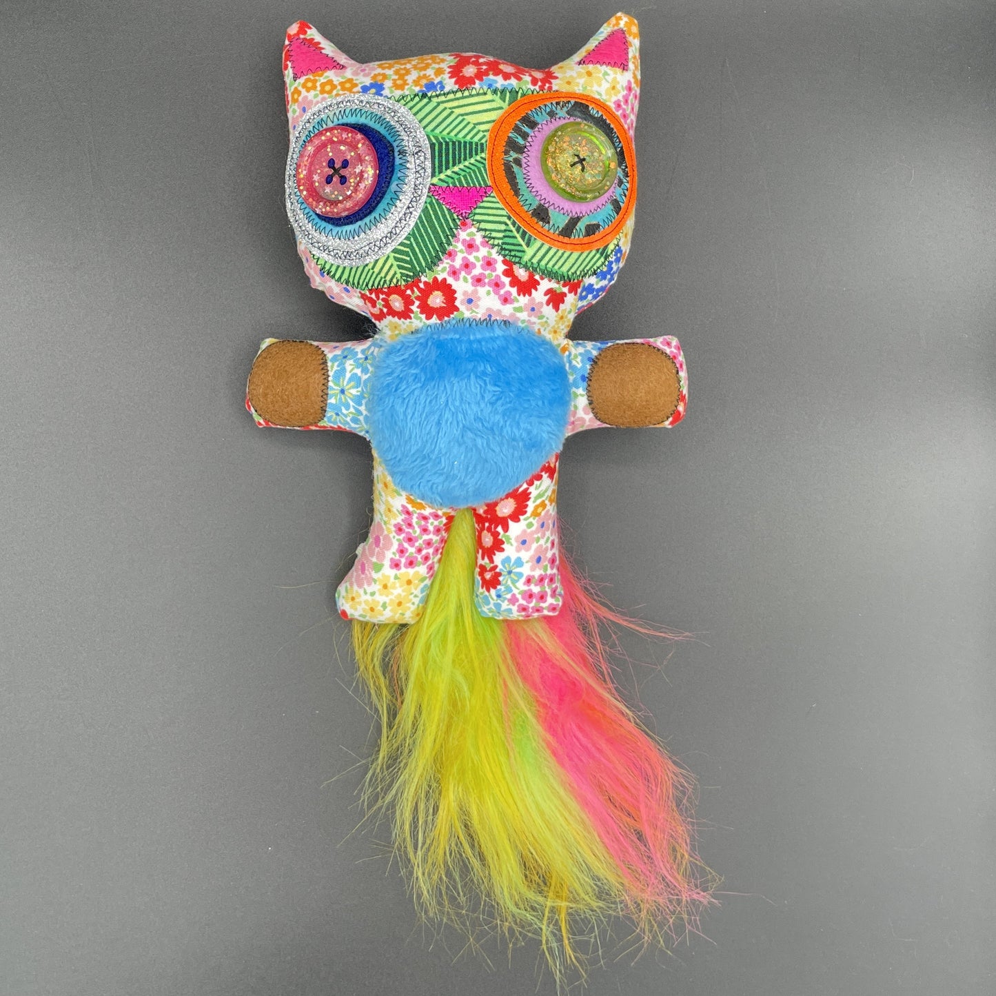Lady Luna Meowington - handmade Purrfectly Loveable cat doll