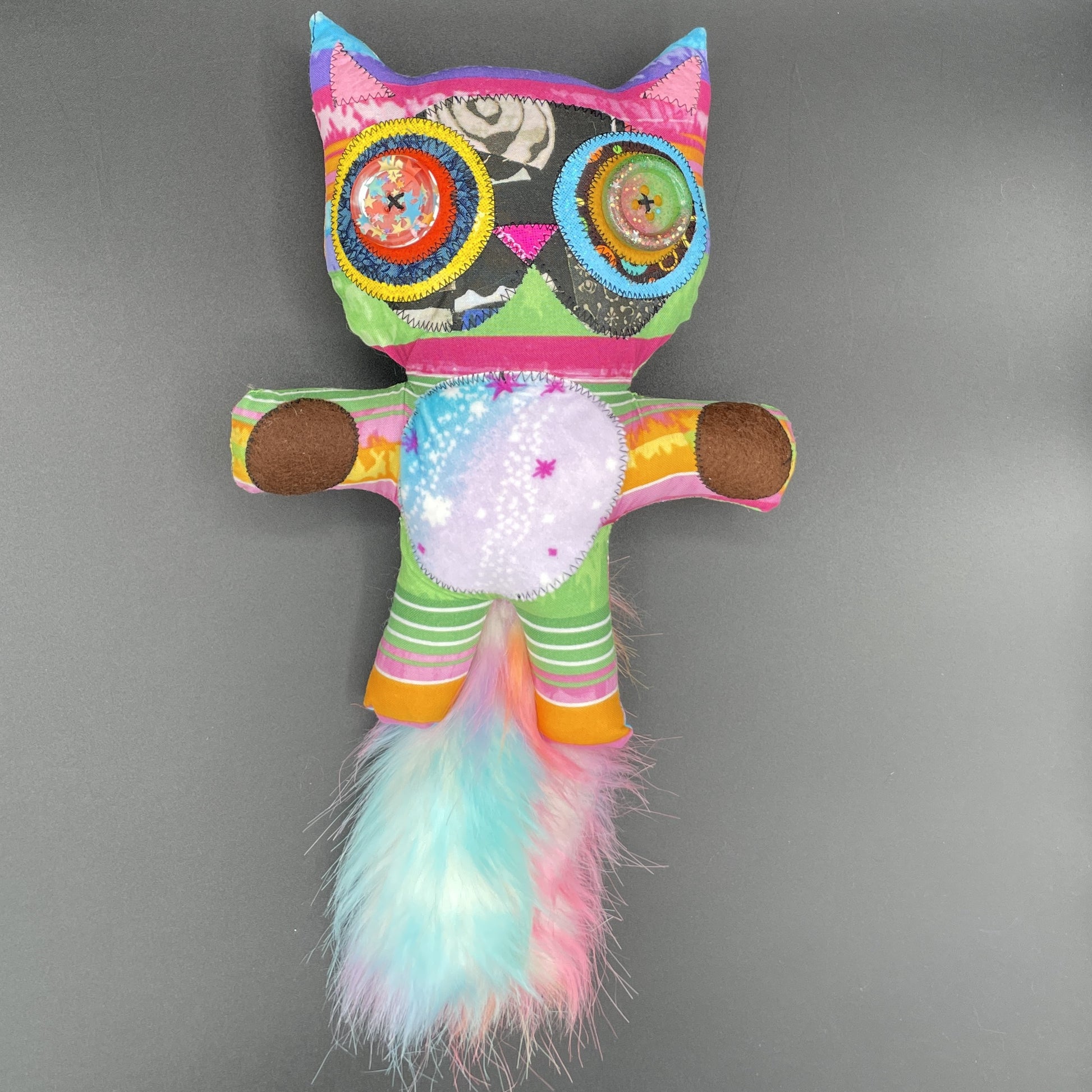 Count Kitty Klutz - handmade Purrfectly Loveable cat doll